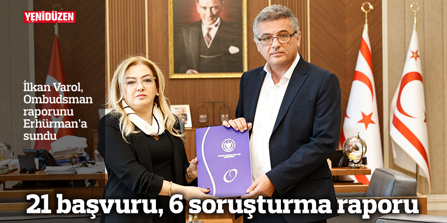 Ombudsman submits 2026 first-half report to President Erhürman